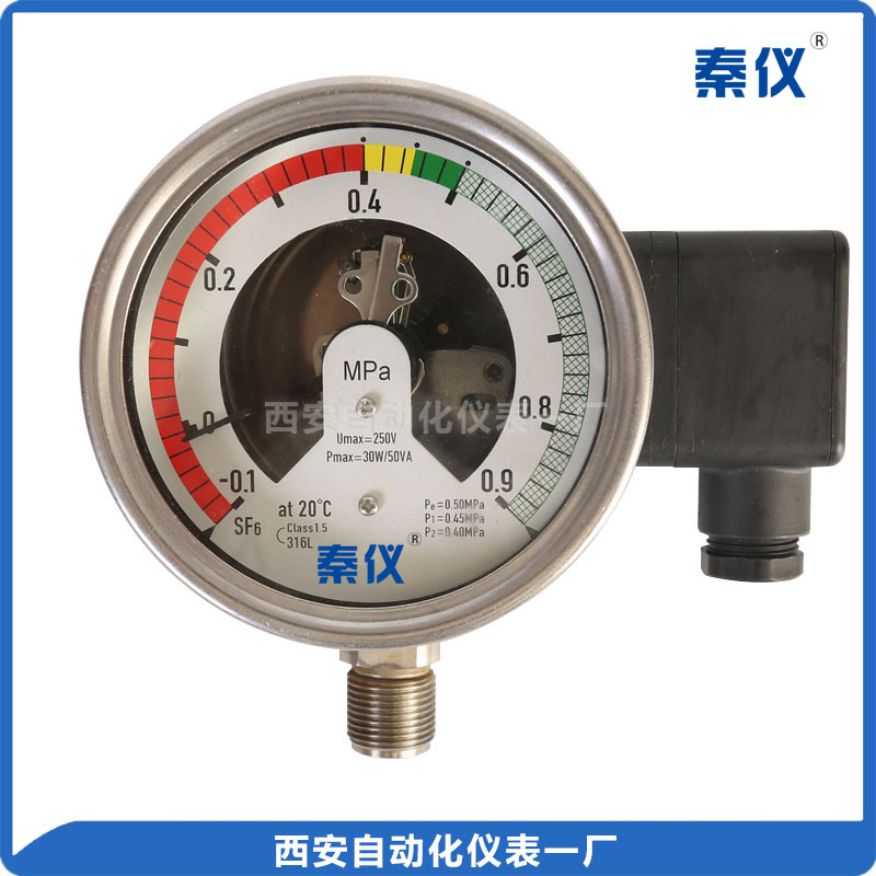 YX-100SF6六氟化硫氣體專用壓力（密度）表